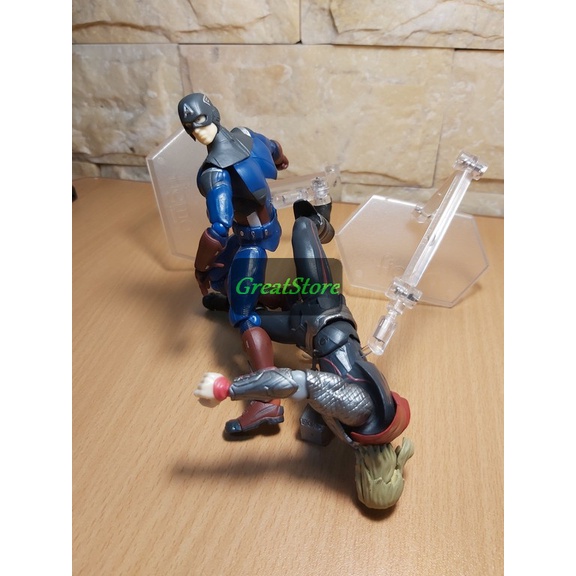 MÔ HÌNH NHÂN VẬT THOR 216 VÀ CAPITAL AMERICAN 226 CỬ ĐỘNG ĐƯỢC