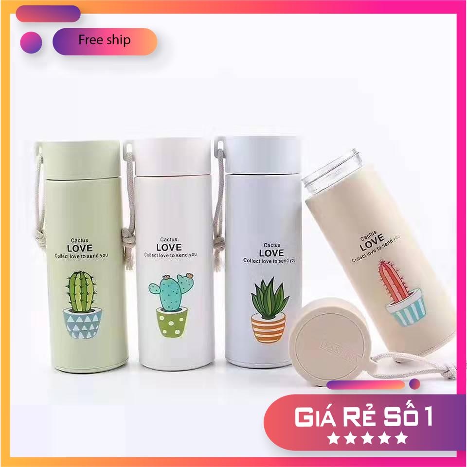 Bình xương rồng 450ml giữ nhiệt, chắc chắn | BigBuy360 - bigbuy360.vn