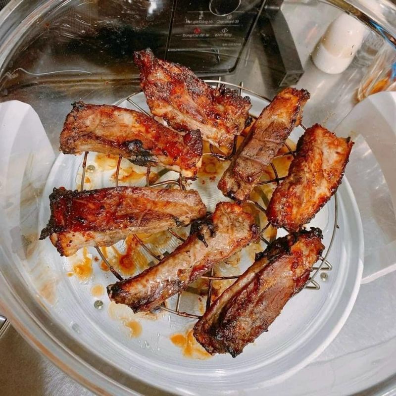 Sườn nướng BBQ nguyên miếng 500g