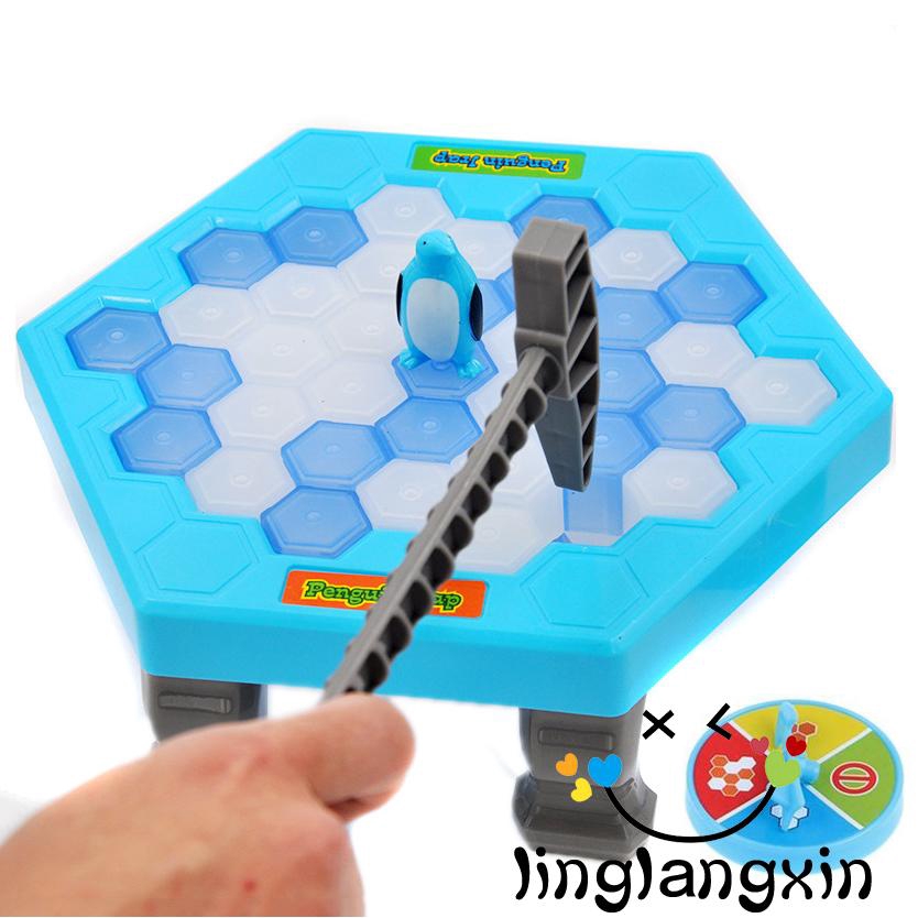 LLX-Bộ trò chơi phá băng giải cứu chim cánh cụt cho trẻ em