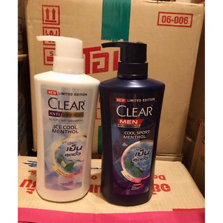 dầu gội clear,clear men 480ml thái