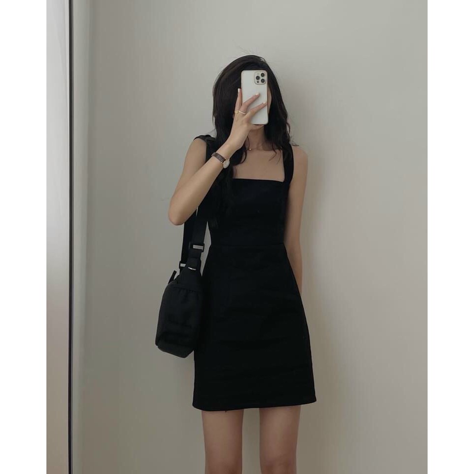 [SIÊU HOT] Váy 2 Dây Bản To Basic - Đầm 2 Dây Dáng Ôm Mẫu Mới 2021 ❤️