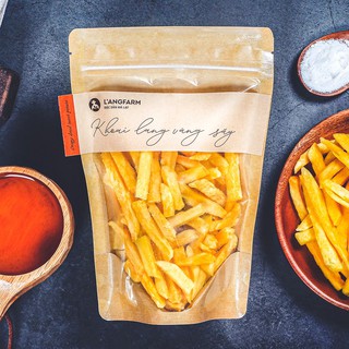 Khoai Lang Vàng Sấy Sợi Langfarm 120g, Đặc Sản Đà Lạt, Mẫu Kraft - MSN181577