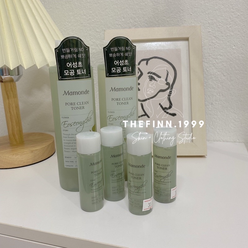 Nước hoa hồng MAMONDE diếp cá bùn non