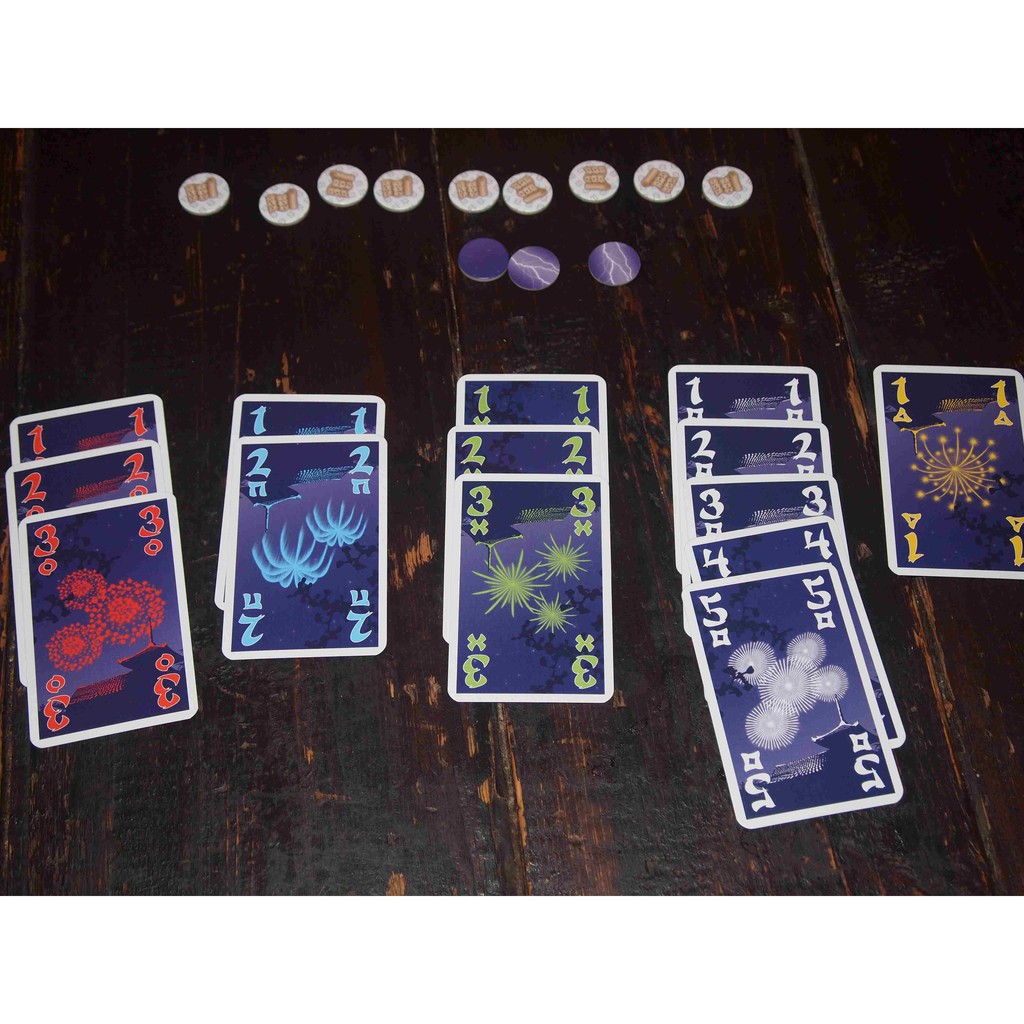 BOARD GAME HANABI- TRÒ CHƠI BẮN PHÁO HOA
