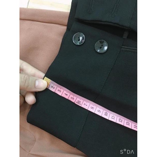 Quần ống loe cạp 8 phân siêu hách dáng