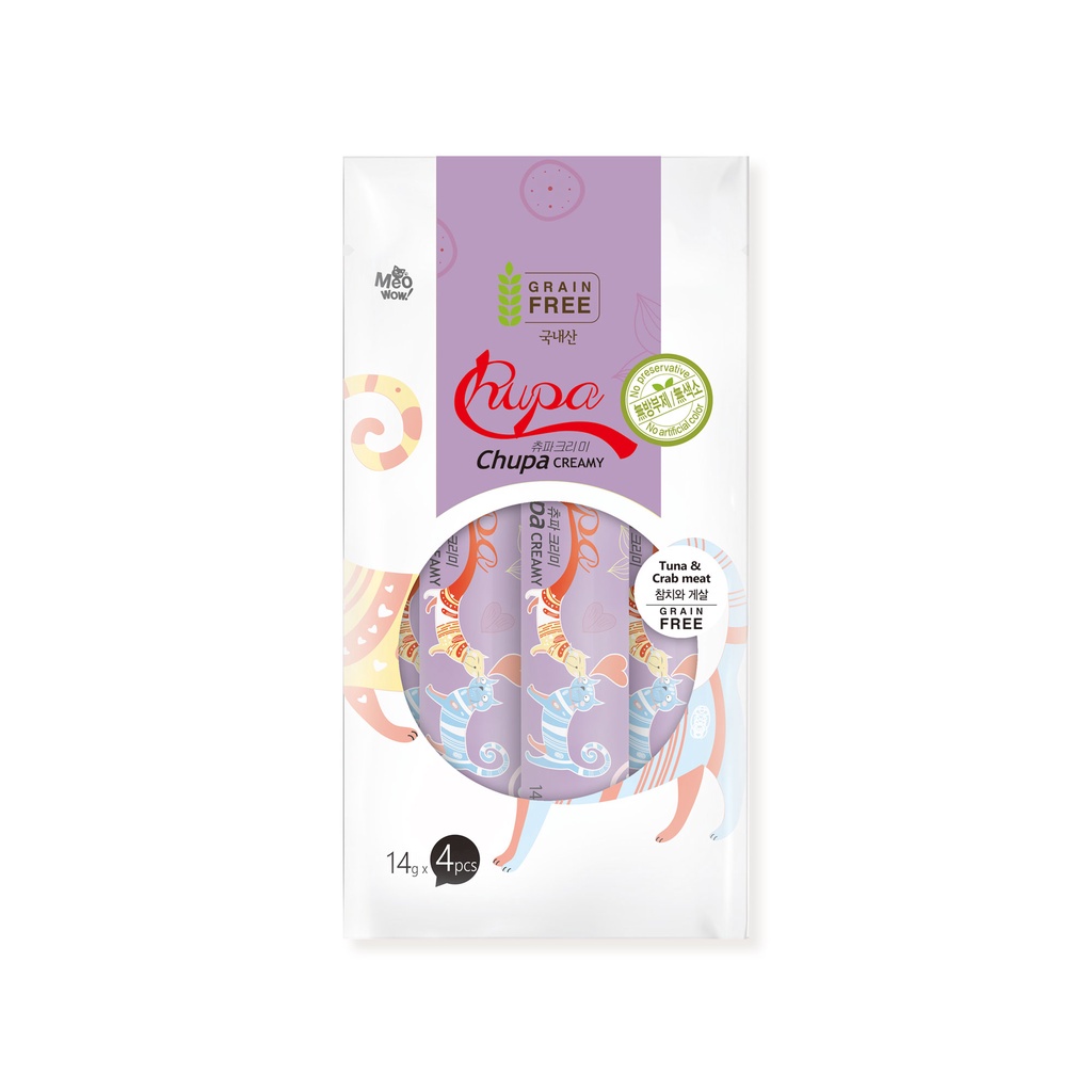 Súp thưởng cho mèo Chupa Creamy