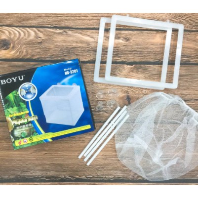 Box lưới dưỡng cá tép nhỏ boyu