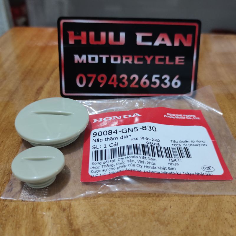 1 cặp nắp thăm vô lăng điện HONDA DREAM, WAVE, FUTURE
