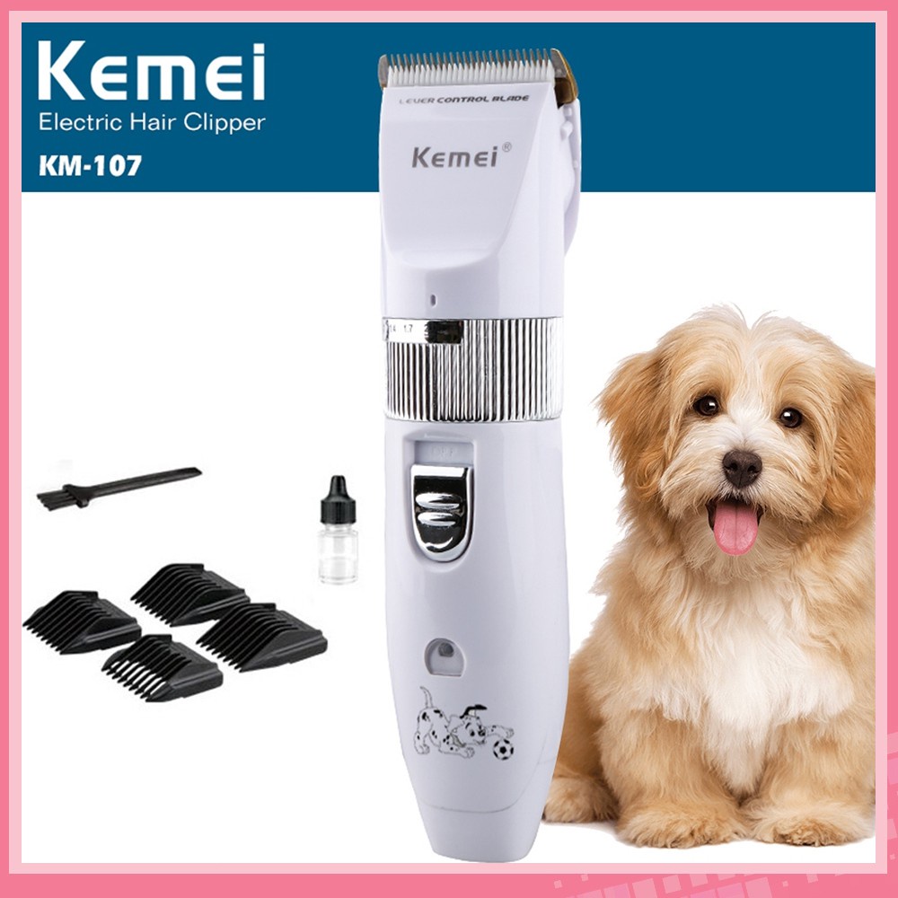 Tông Đơ Cắt Tỉa Lông Thú Cưng Kemei Km - 107