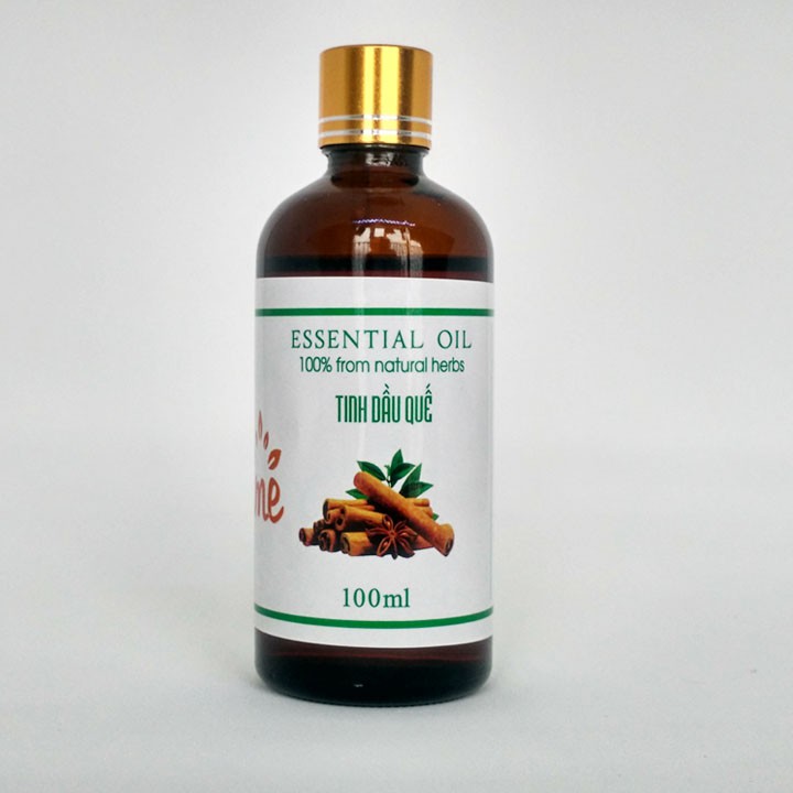 [COMBO 2 LỌ 100ML] Tinh Dầu Quế VIDAME - Hàng Chính Hãng, Được chiết xuất 100% từ vỏ quế, lá quế tự nhiên