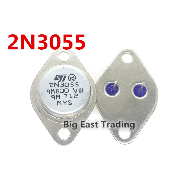 PNP 10 Chiếc 2N3055 NPN Điện Transistor, Đảm Bảo Chất Lượng Mlz Transistors,