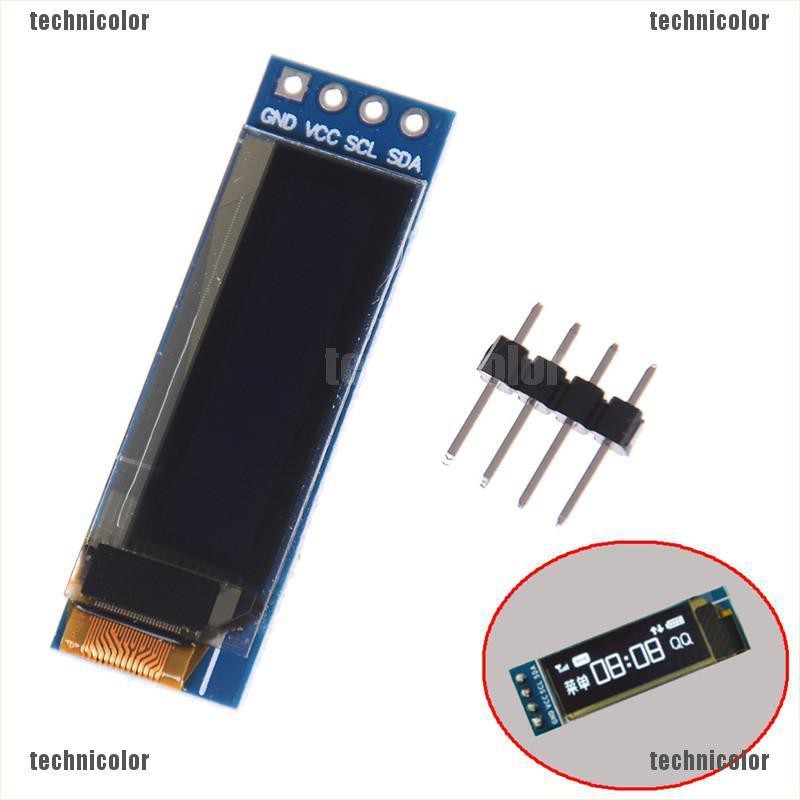 Mô Đun Hiển Thị Lcd Iic I2C 0.91 128x32 Oled 3.3v 5v Cho Arduino Pic