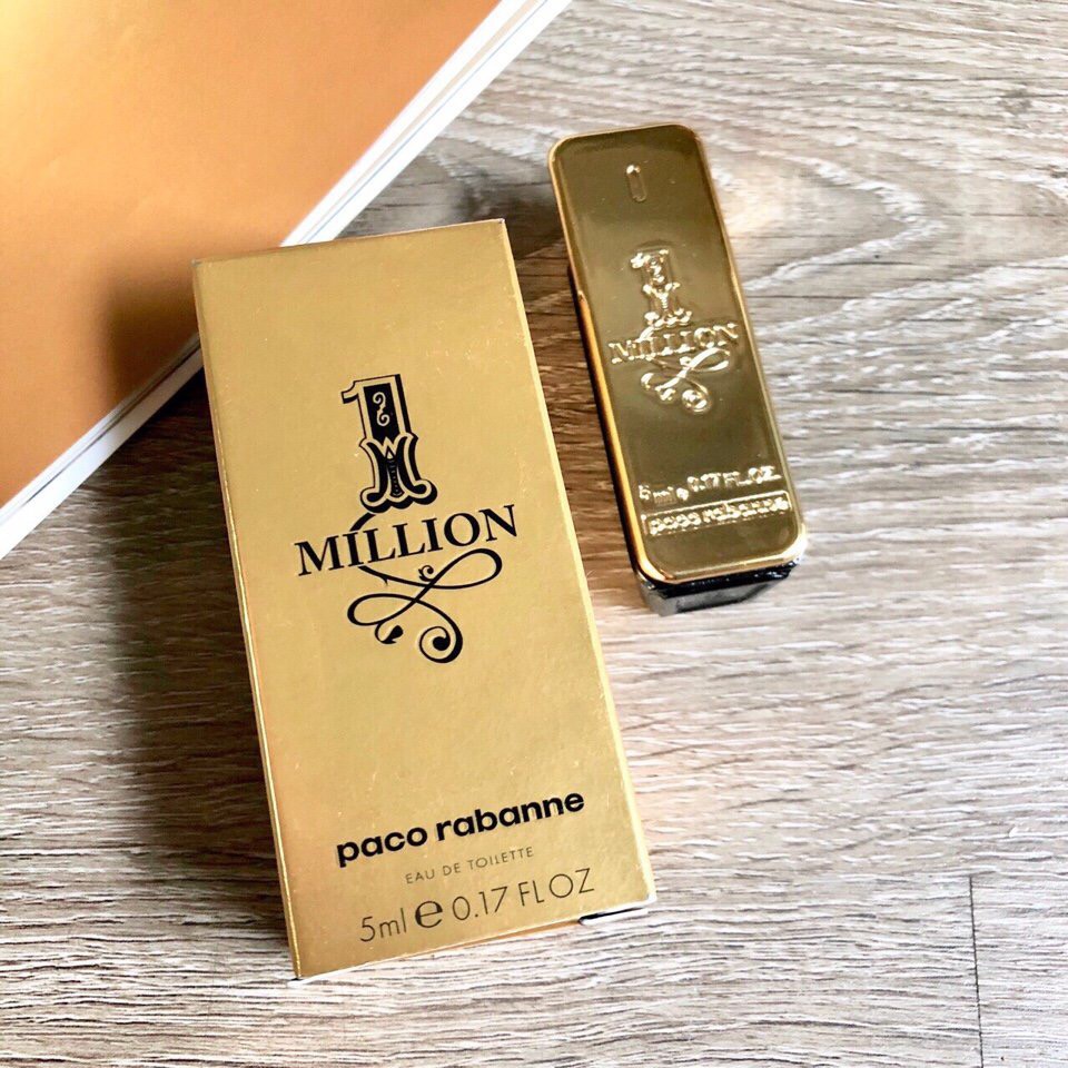 Nước Hoa MINI Nam Paco Rabanne 1 Million 5ml - CHÍNH HÃNG NHƯ HÌNH