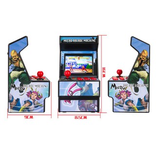 Có thể sạc lại 16 Bit Mini Arcade Classic Máy chơi Game Retro Sega Console 156 Máy chơi Game cầm tay