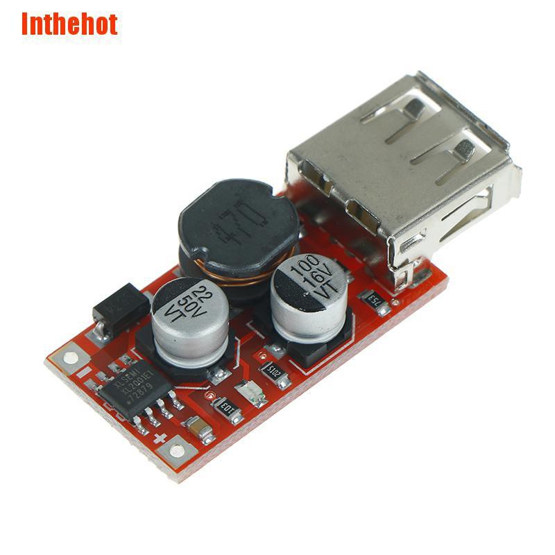 Mô Đun Chuyển Đổi Điện Áp Thấp Cổng Usb 9v 12v 24v Sang 5v 3a