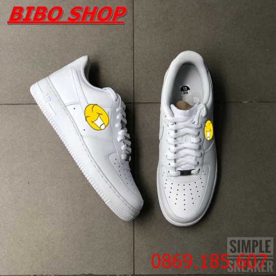 [SALE SỐC] Giày THỂ THAO AF1 Trắng Full Nam Nữ