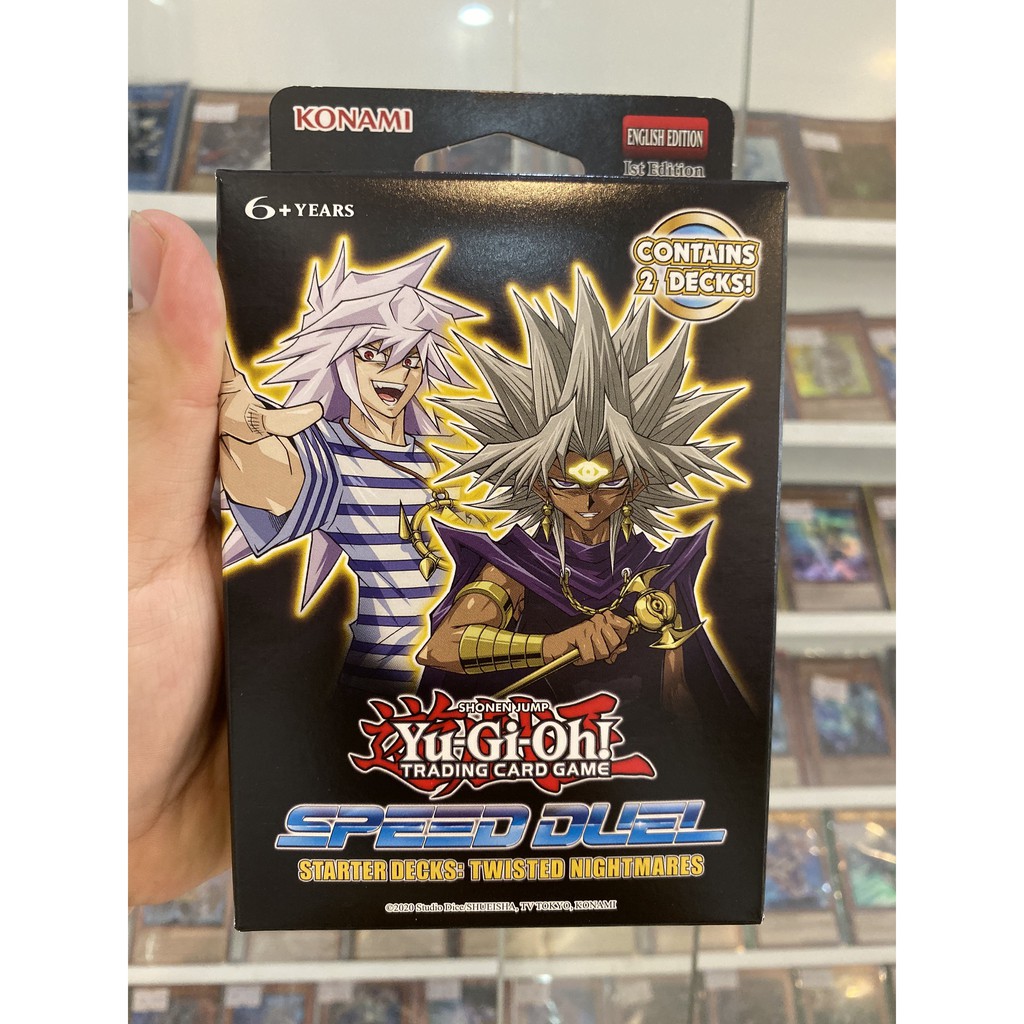 Bộ Bài Tập Chơi YugiOh! Speed Duel Starter Deck: Twisted Nightmares - Chính Hãng Konami - Nhập Khẩu từ Anh