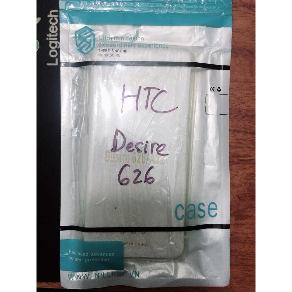 Ốp silicon HTC Desire 626 nikin