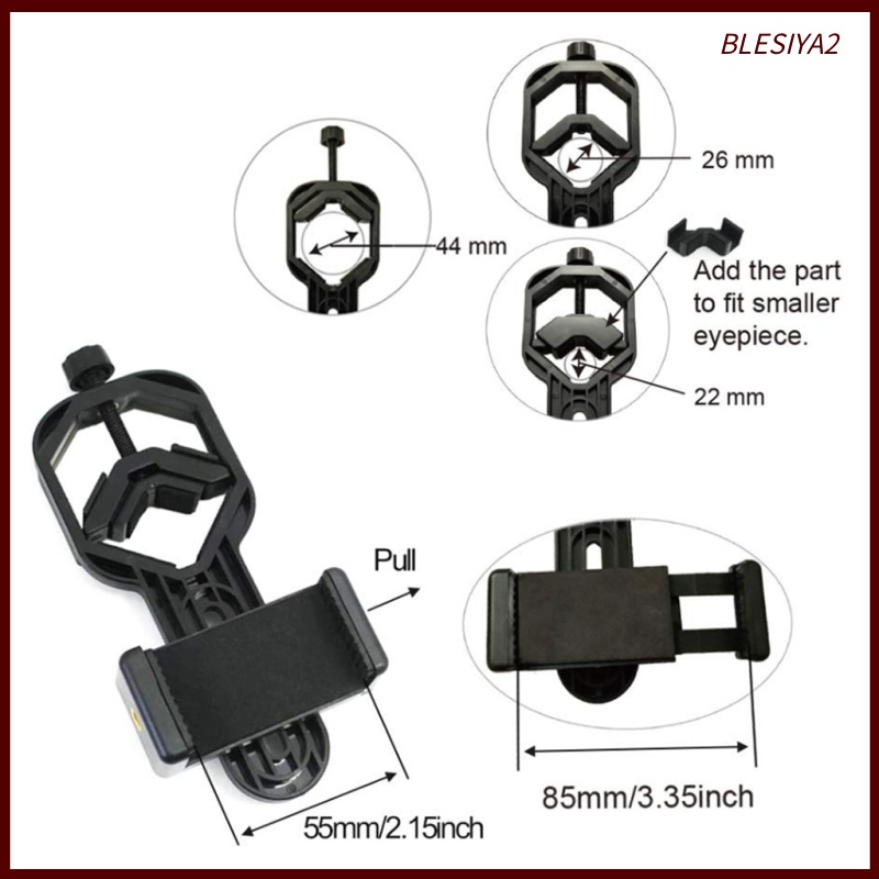 Universal Telescope Mobile Phone Holder Adapter Bracket Clip Monocular