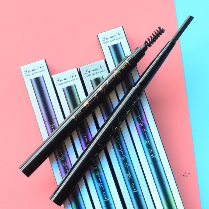 Chì Kẻ Mày 2 đầu Ánh Kim Lameila Eyebrows siêu mịn chính hãng nội địa sỉ | BigBuy360 - bigbuy360.vn