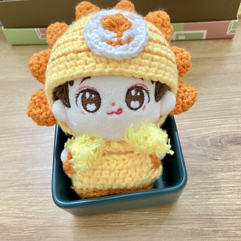 Quần áo búp bê đan len mẫu 10cm