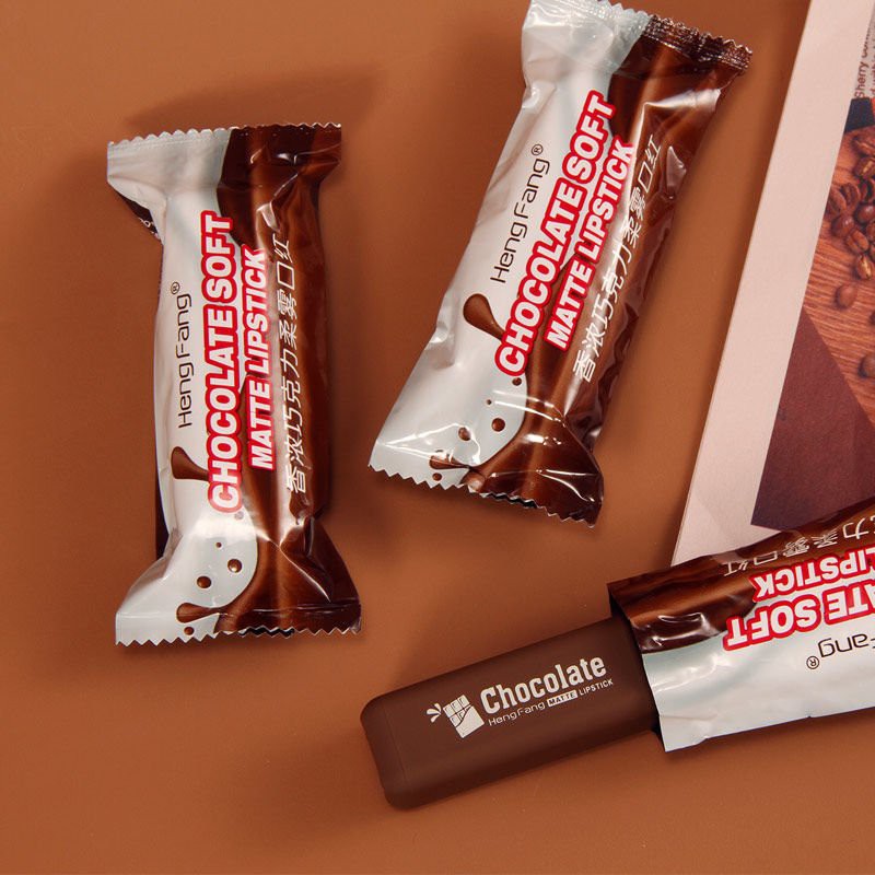 💄 Son Thỏi Lì HENGFANG 9422 Matte Lipstick Chocolate Snack Chính Hãng Nội Địa | BigBuy360 - bigbuy360.vn