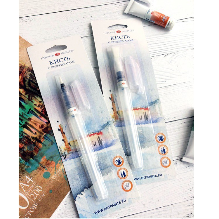 Water brush nevskaya palitra nga kèm ống đựng nước có 3 size S M L ( lấy size nào báo lại shop nếu không giao random )