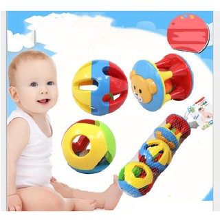 Lục lạc xúc xắc 3 món cho bé