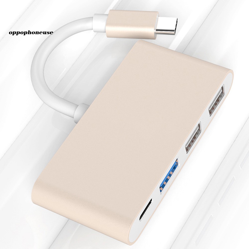 Đầu chuyển đổi 4 trong 1 Type C sang USB 2.0 3.0 dành cho Macbook | BigBuy360 - bigbuy360.vn