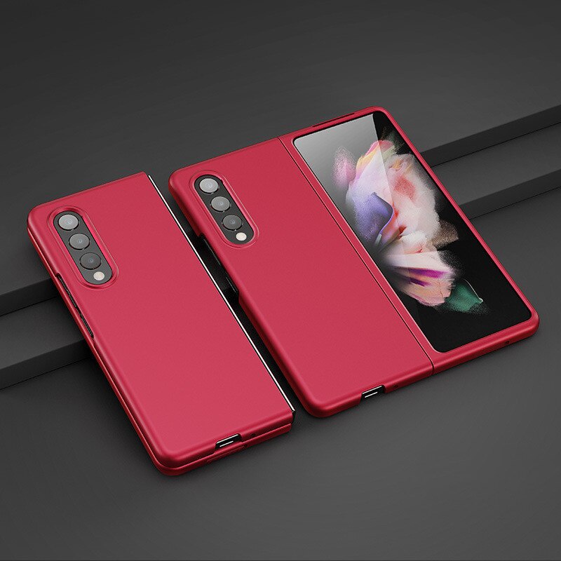 Ốp Điện Thoại Nhựa Cứng Mỏng Mặt Nhám Cho Samsung Galaxy Z Fold 3 Fold3