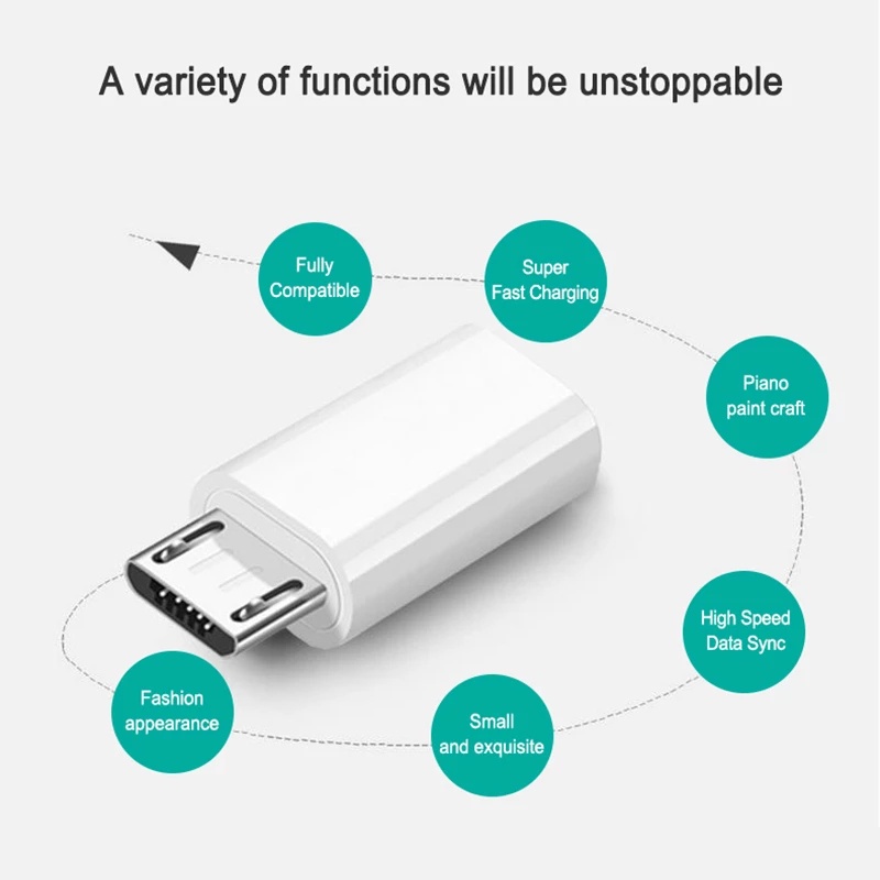 [Miễn Phí Vận Chuyển] [Đặc Biệt] Đầu Chuyển Đổi Cáp USB Type C Sang Micro USB / Bộ Sạc Mini / Tương Thích Với Điện Thoại Laptop Và Nhiều Thiết Bị Di Động