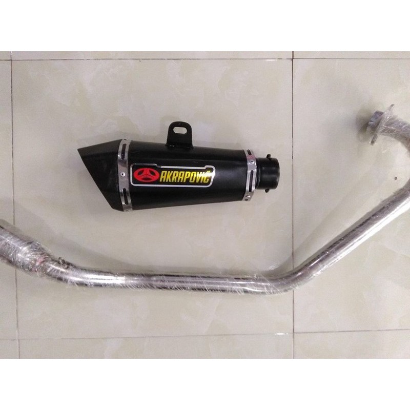 Pô akrapovic, pô aka full cổ - Pô xe máy độ