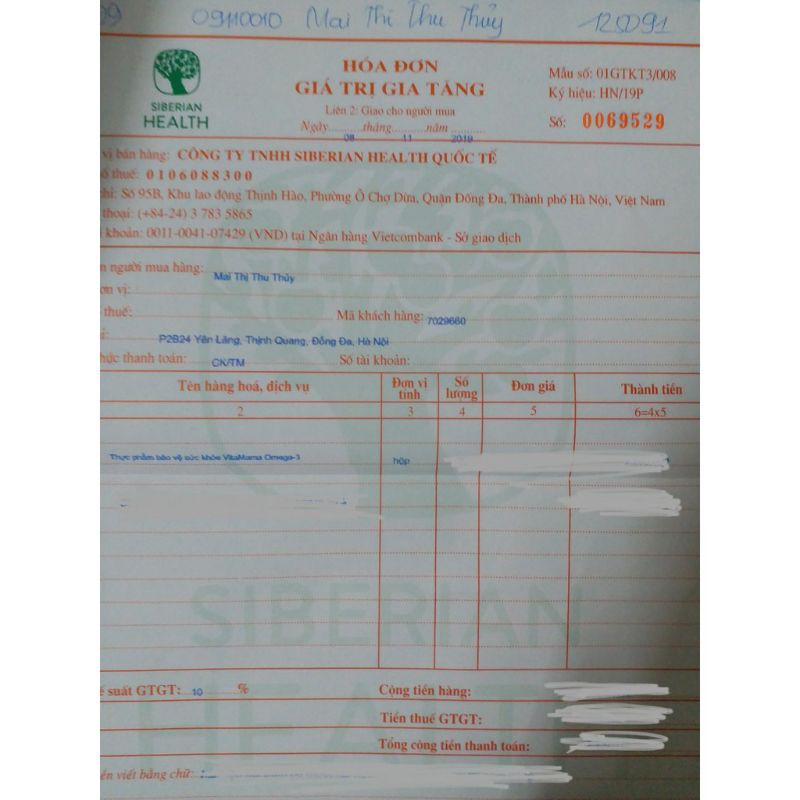 ❤️❤️❤️Viên uống VitaMama Omega-3 Siberi Nga tăng cường trí não và sáng