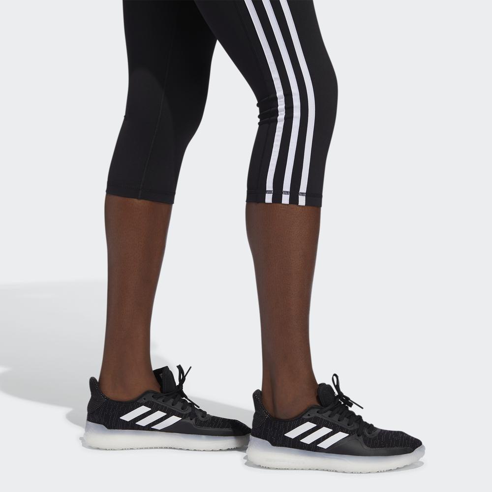 Quần Bó adidas TRAINING Nữ Quần Bó 3/4 3 Sọc Believe This 2.0 Màu đen FJ7186