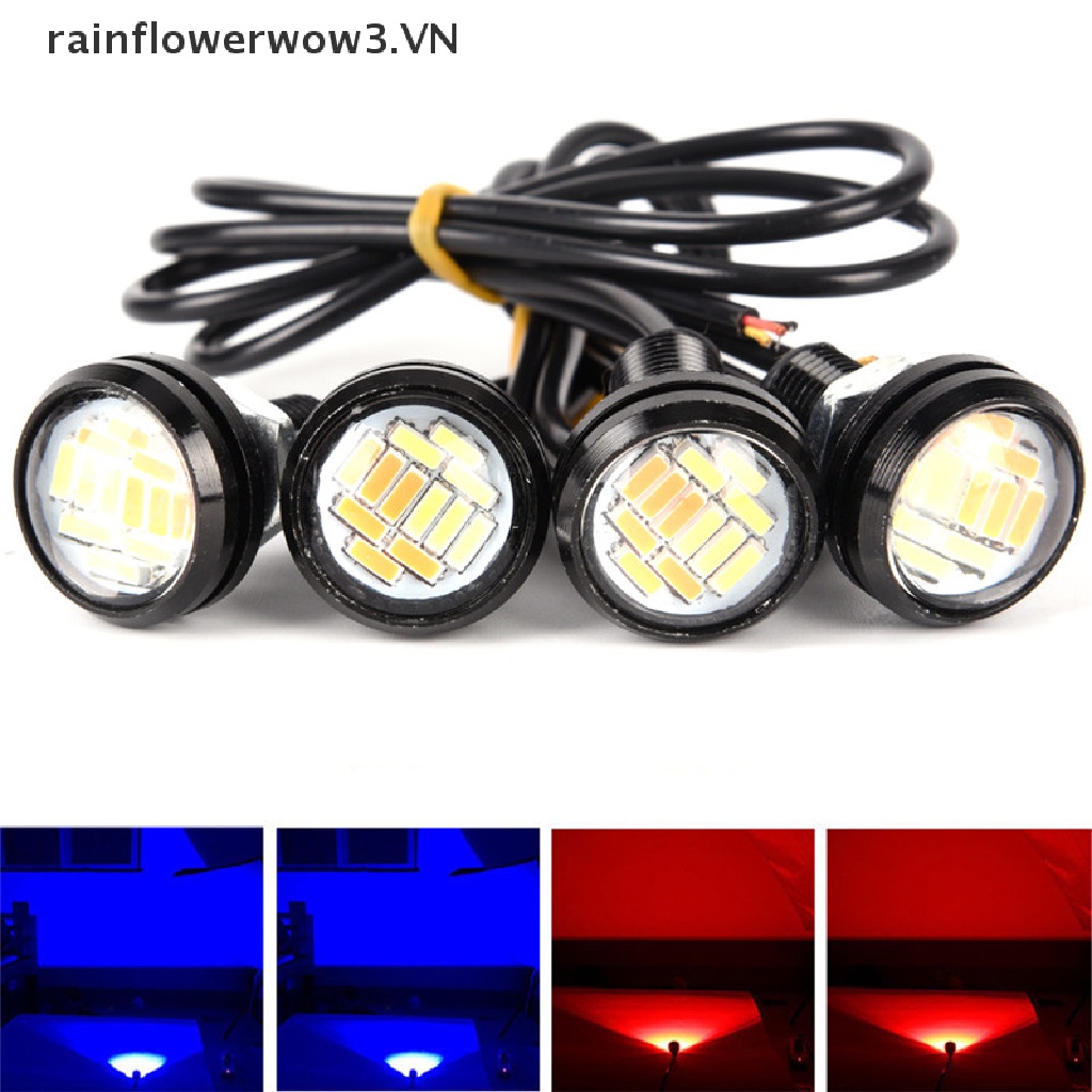 Bóng Đèn LED Mắt Đại Bàng 4014 12SMD Phá Sương Mù Chuyên Dụng