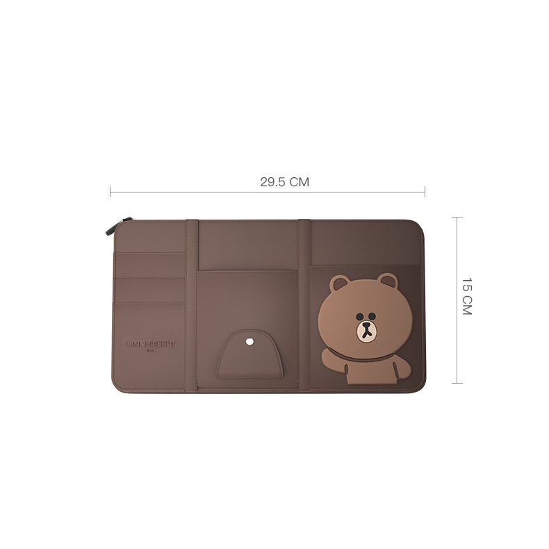 VÍ, TÚI ĐỰNG ĐỒ ĐA NĂNG GẮN TẤM CHE NẮNG XE Ô TÔ