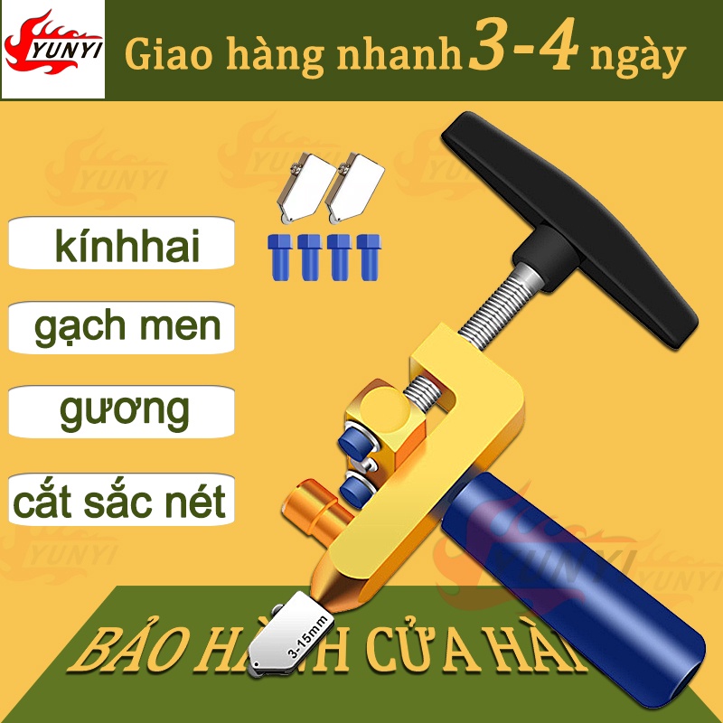Lưỡi cắt gạch men Máy cắt kính 2 trong 1 Dao cắt kính chữ t,sử dụng để gạch men, gương, kim cương và khoáng chất
