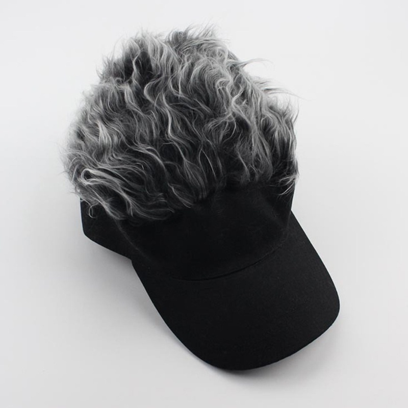 Youyo Mũ Lưỡi Trai Che Nắng Giả Tóc Vui Nhộn Cho Tiệc Halloween