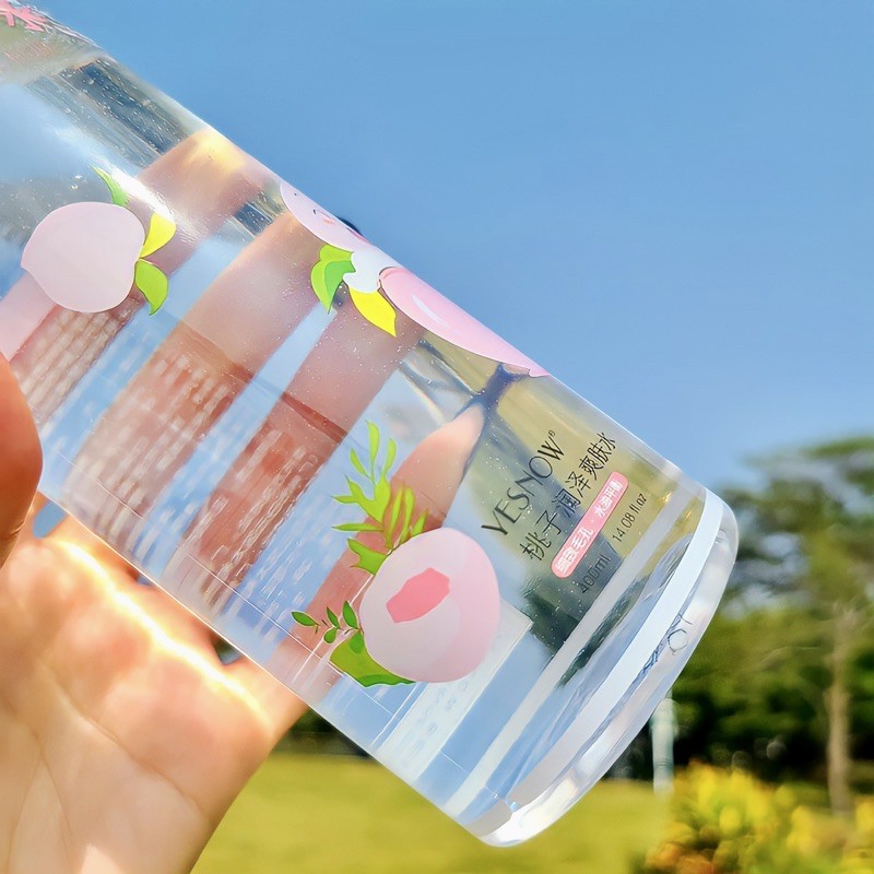 Nước Hoa Hồng Không Cồn YESNOW Đào Cam Thu Nhỏ Lỗ Chân Lông Làm Sạch Da Toner Trắng Da Mờ Thâm Nước Cân Bằng Da Lition | BigBuy360 - bigbuy360.vn