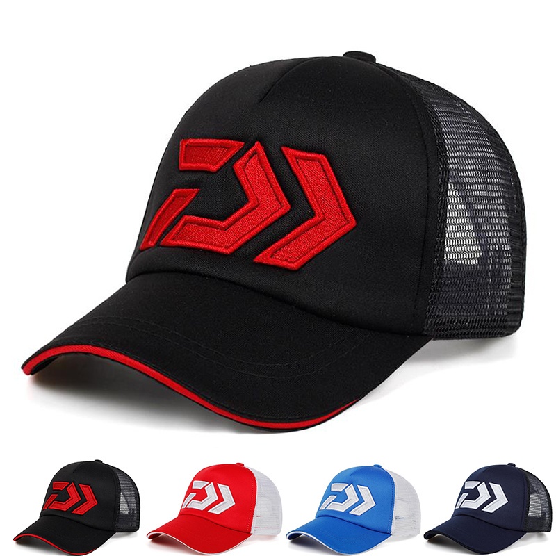 Mũ lưỡi trai phối lưới thoáng khí chống nắng thời trang mùa hè cho nam và nữ tùy chọn màu sắc