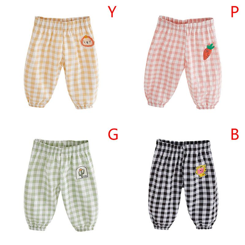 Quần Cotton Lanh Chống Muỗi Phong Cách Hàn Quốc Cho Bé