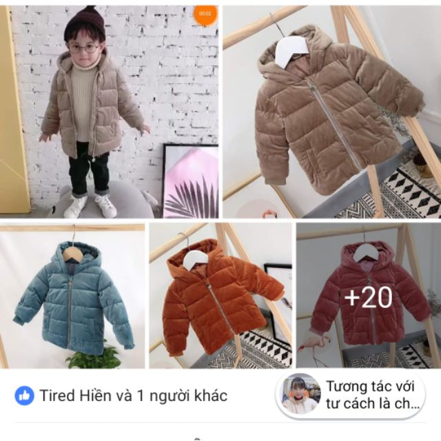 Áo khoác trẻ em