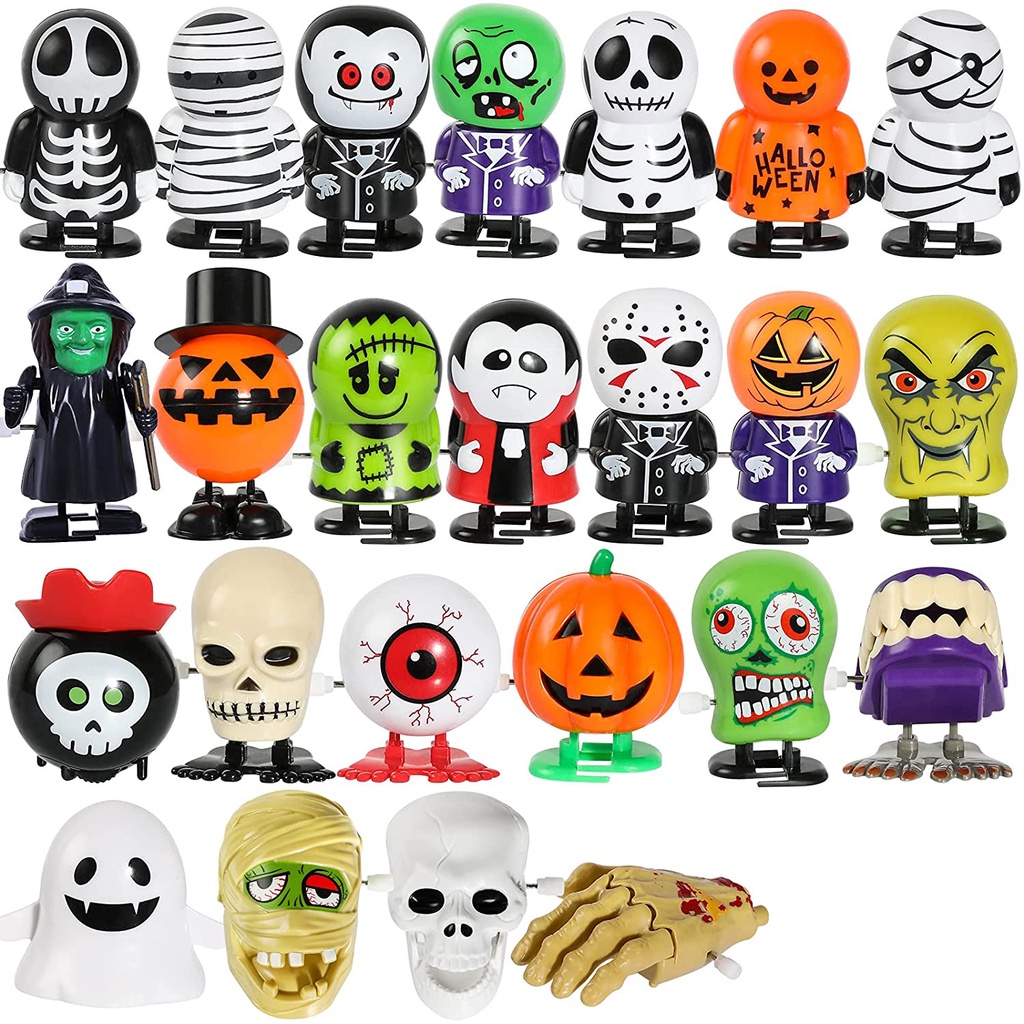 Đồ Chơi Lên Dây Cót Hình Răng Phù Thủy Vui Nhộn Cho Halloween