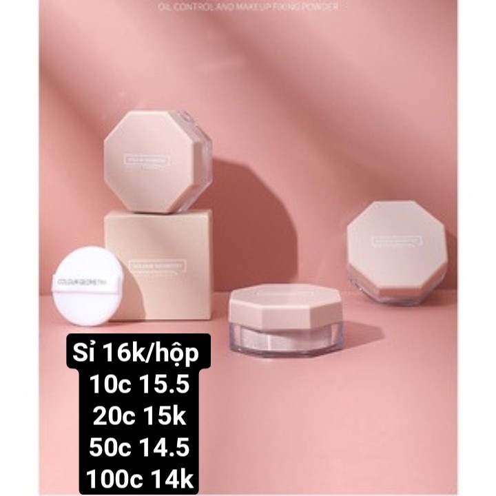 Phấn Phủ Bột Kiềm Dầu GeoMeTry (hộp)