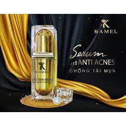 Serum chống tái mụn kamel  Anti Acnes serum ngừa mụn tăng miễn dịch cấp nước phục hồi hư tổn cho da