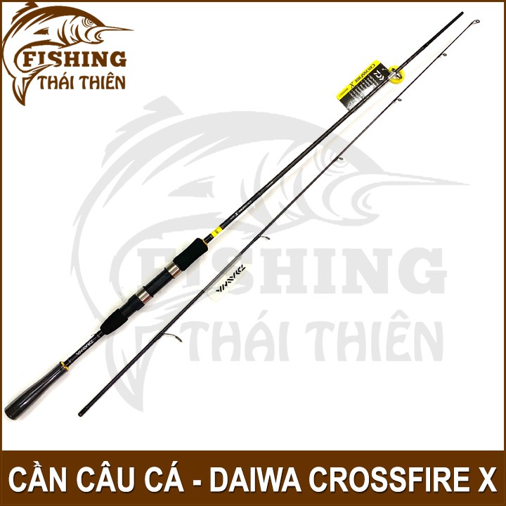 Cần câu cá Daiwa Crossfire X 702MHS - 2m13 cần lure máy đứng