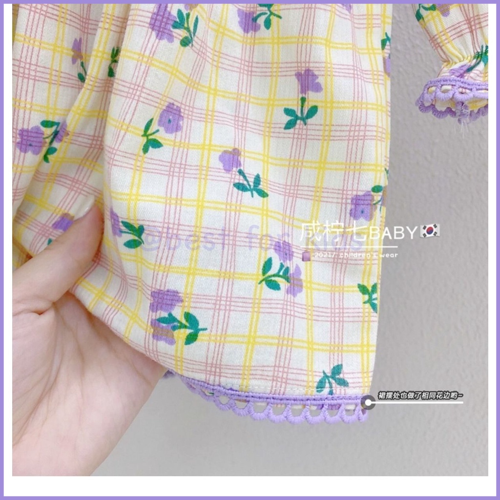 Đầm Công Chúa Thời Trang Xuân Thu Xinh Xắn Cho Bé Gái