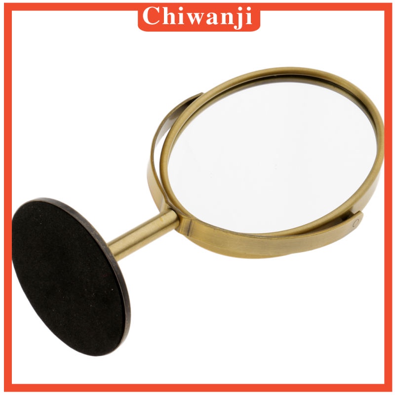 [Hàng mới về] Gương trang điểm để bàn hình oval 3in hai mặt chất lượng