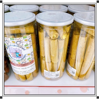 Bánh ống ngò nhân sầu riêng